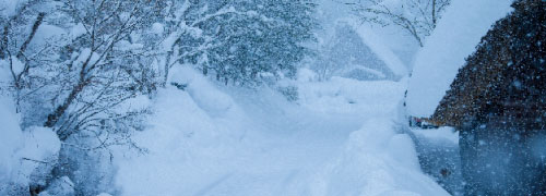 大雪による停電